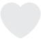 White Heart emoji on Twitter